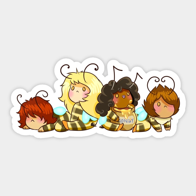 Bee Babies Sticker by SharpieSam